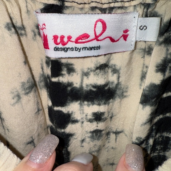 Wehi Hawaii Tie Dye Romper S - Picture 2 of 2